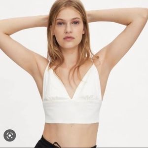 Zara Silk bralette top